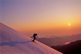 Skier en Corse