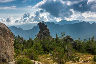 Bavella par la variante alpine de Bavella, Tafunatu di Paliri