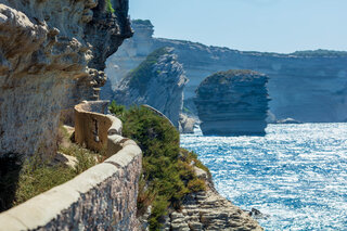 Les escaliers du Roi d'Aragon, Bonifacio