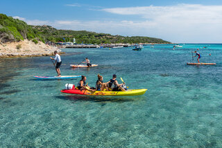 Kayak, plage de Piantarella