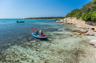 Plage de Piantarella en kayak