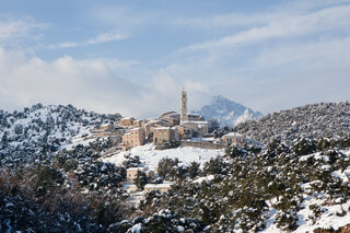 Soveria sous la neige