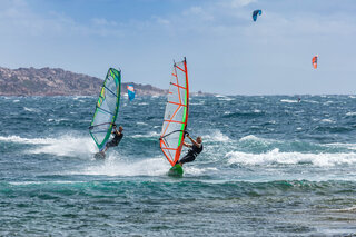 Kite surf près de Bonifacio