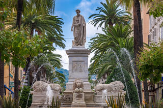 Ajaccio, Statue Napoléon, Place Foch