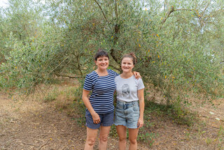 Raphaëlle et Camille du verger de Raphaëlle